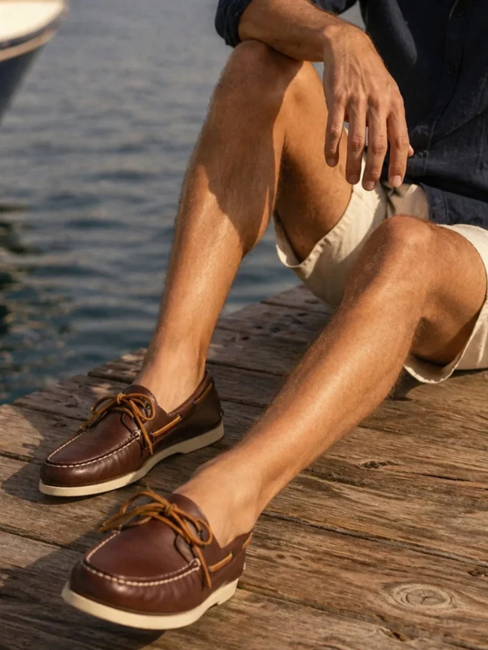 Sperry Authentic Original 2-Eye Boat Shoe in Smooth Brown | 13 NWOT